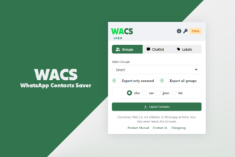 WhatsApp Contacts Exporter Chrome Extension