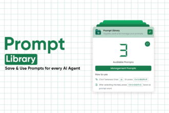 Prompt Library - Save and Organize your Prompts