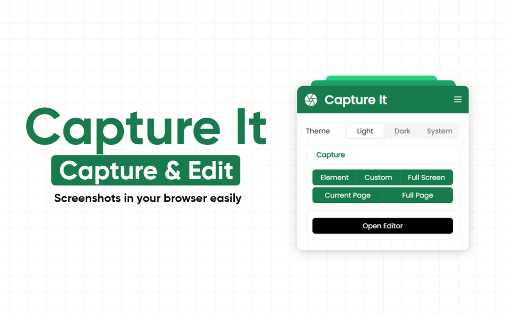 Capture It – Capture and Edit Screenshots In your Browser