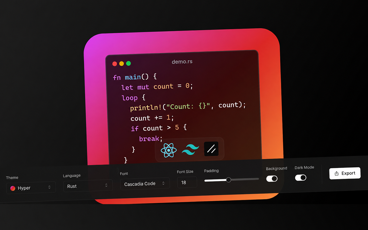 CodeSnap - Generate Code Images